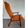 Danish High Back Chair in Pierre Frey wool